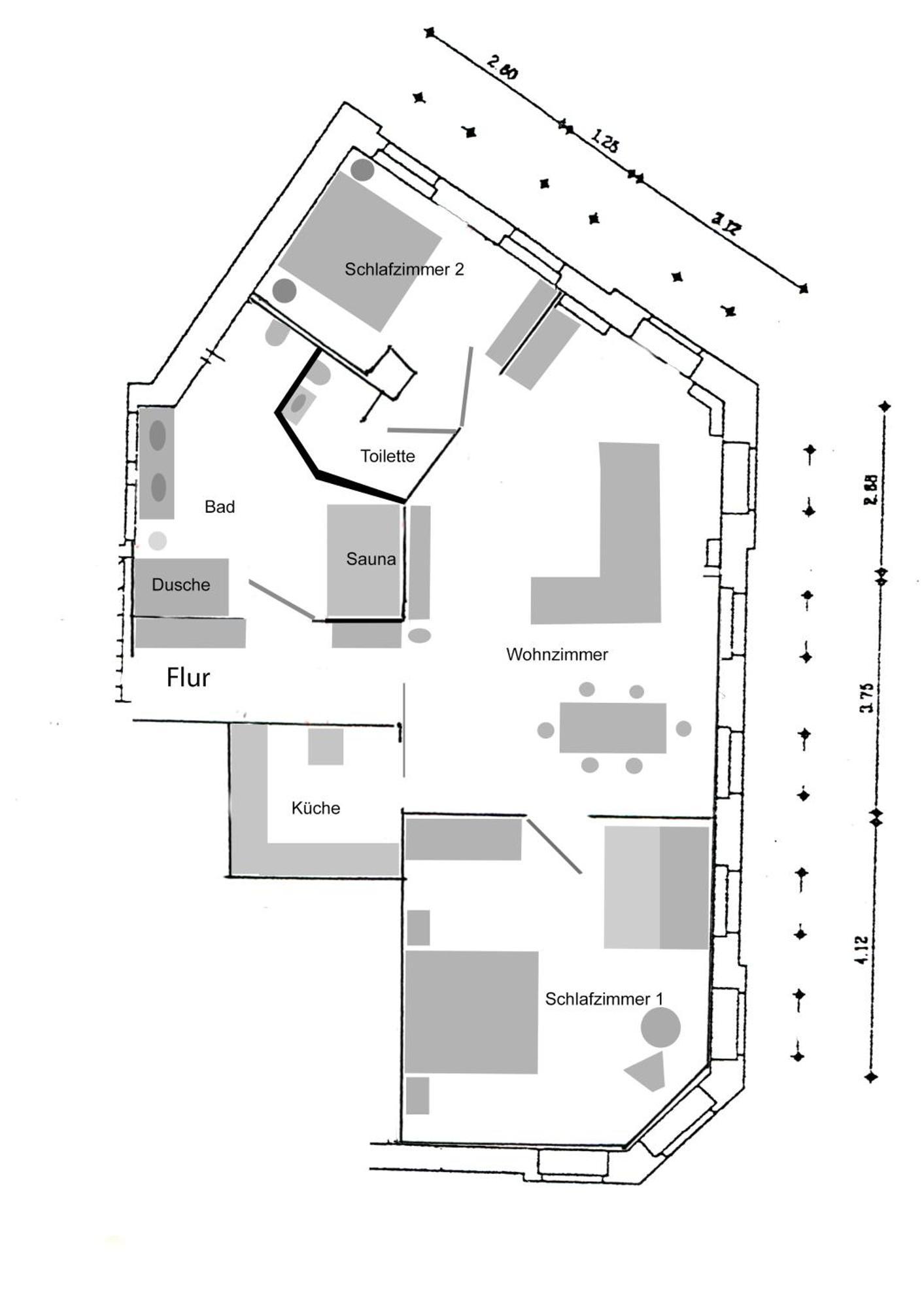 Apartment Kronprinz Zentral Mit Infrarot-Sauna Eisenach Eksteriør bilde